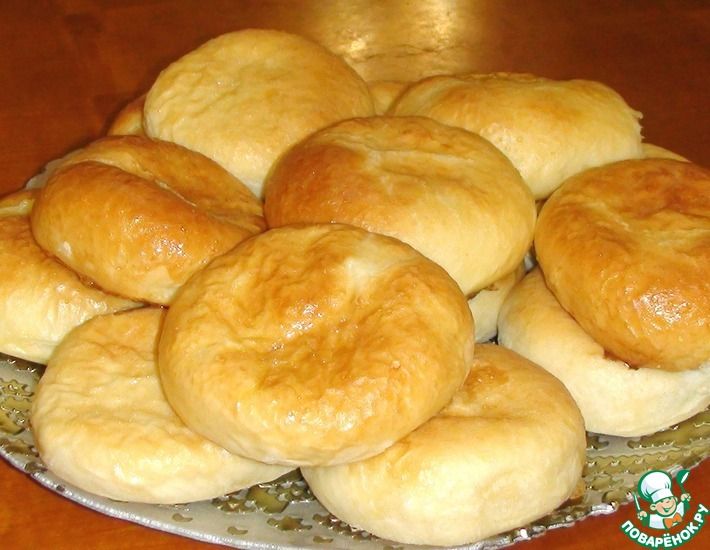 Рецепт: Пирожки с картошкой и сыром